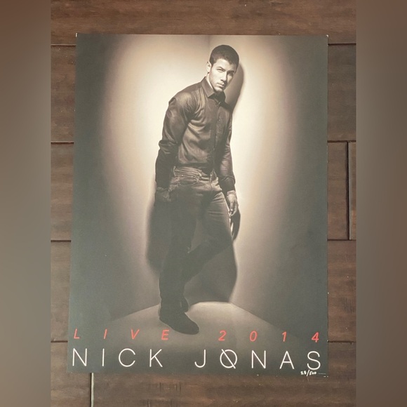 Other - 2014 Nick Jonas Tour M&G Posters – LE (21/500, 28/500, 323/500)